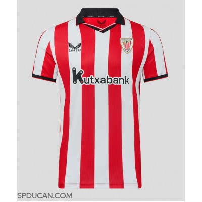 Muški Nogometni Dres Athletic Bilbao Nico Williams #10 Domaci 2025-26 Kratak Rukav Muški Nogometni Dres Athletic Bilbao Nico Williams #10 Domaci 2025-26 Kratak Rukav
